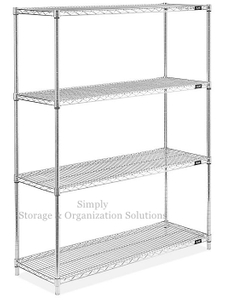 Estanterías de metal ajustables en rack de almacenamiento galvanizado para procesamiento de alimentos